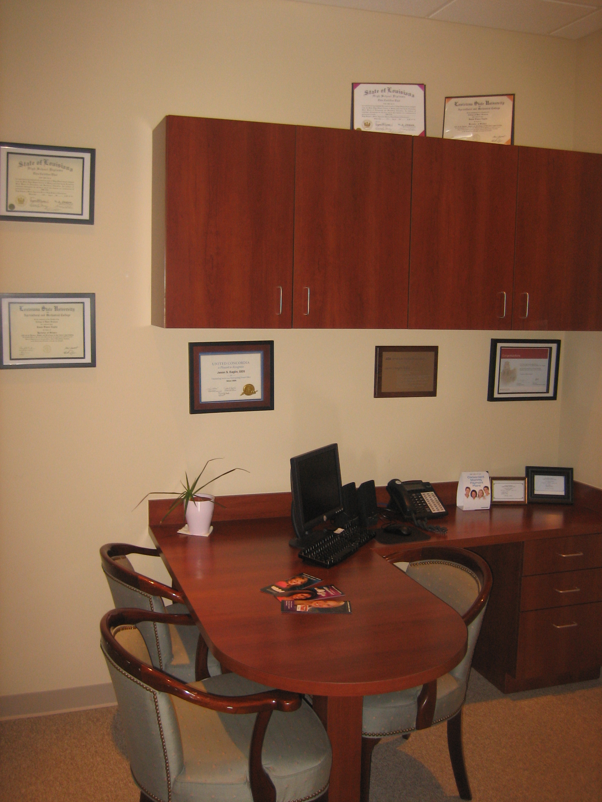Dental office of Eaglin Dental Group in Fayetteville, GA